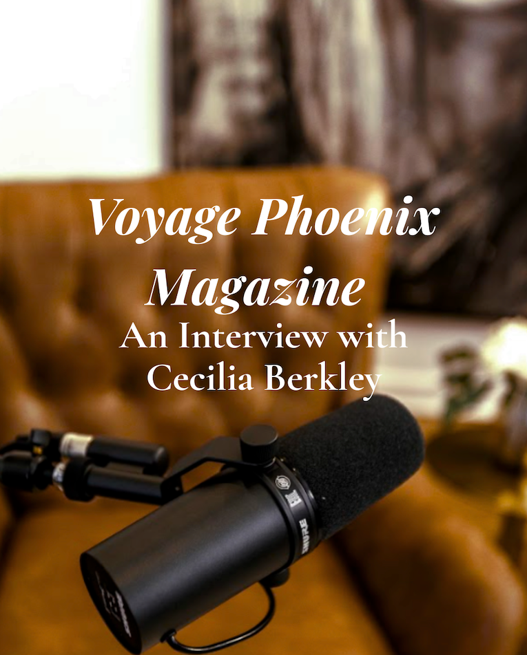 Cecilia Berkley Featured in Voyage Phoenix: A Story of Healing, Purpose, and Holistic Beauty
